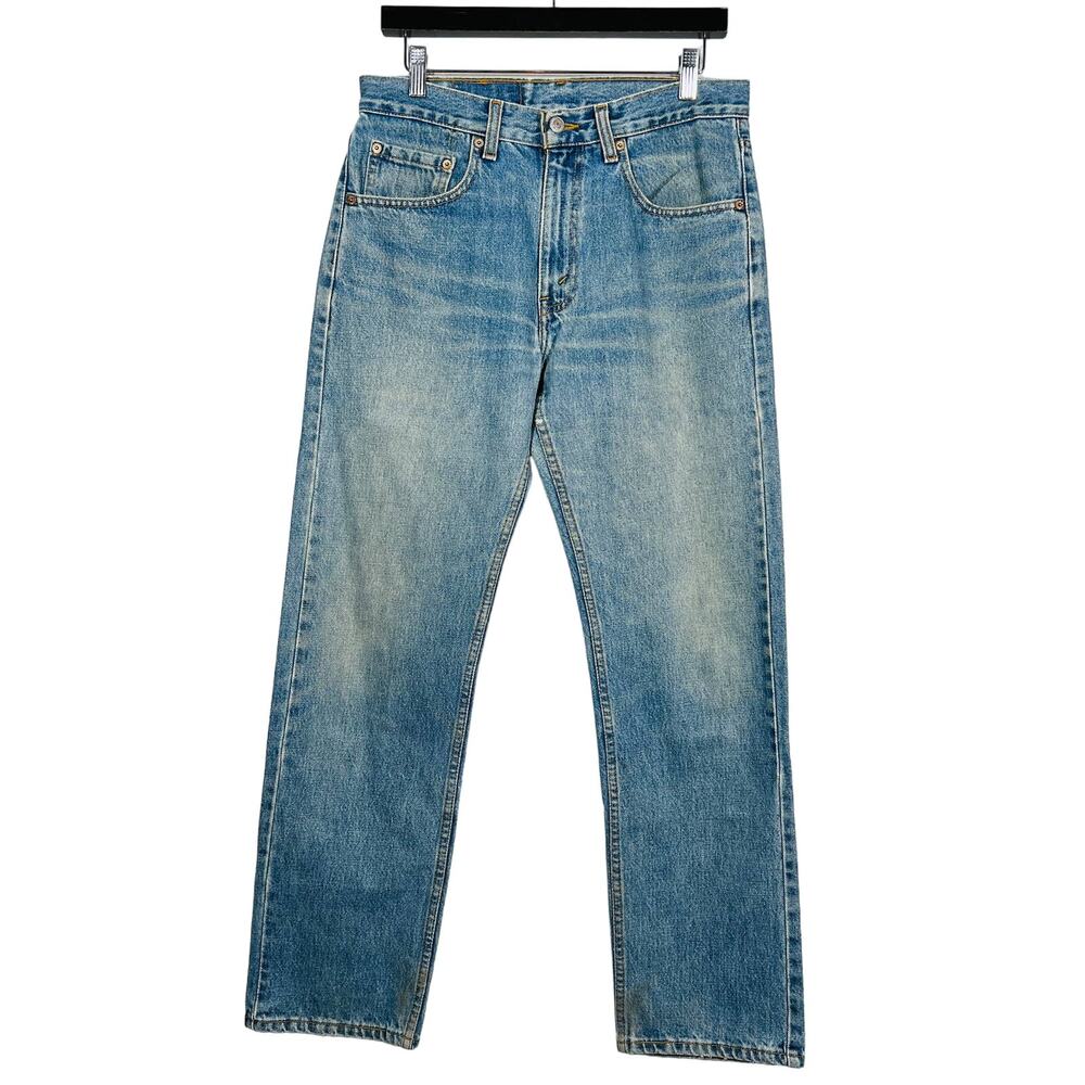 NEW! RE/DONE Levi Strauss Selvedge Denim 505 Straight Leg Blue - 32x30.5